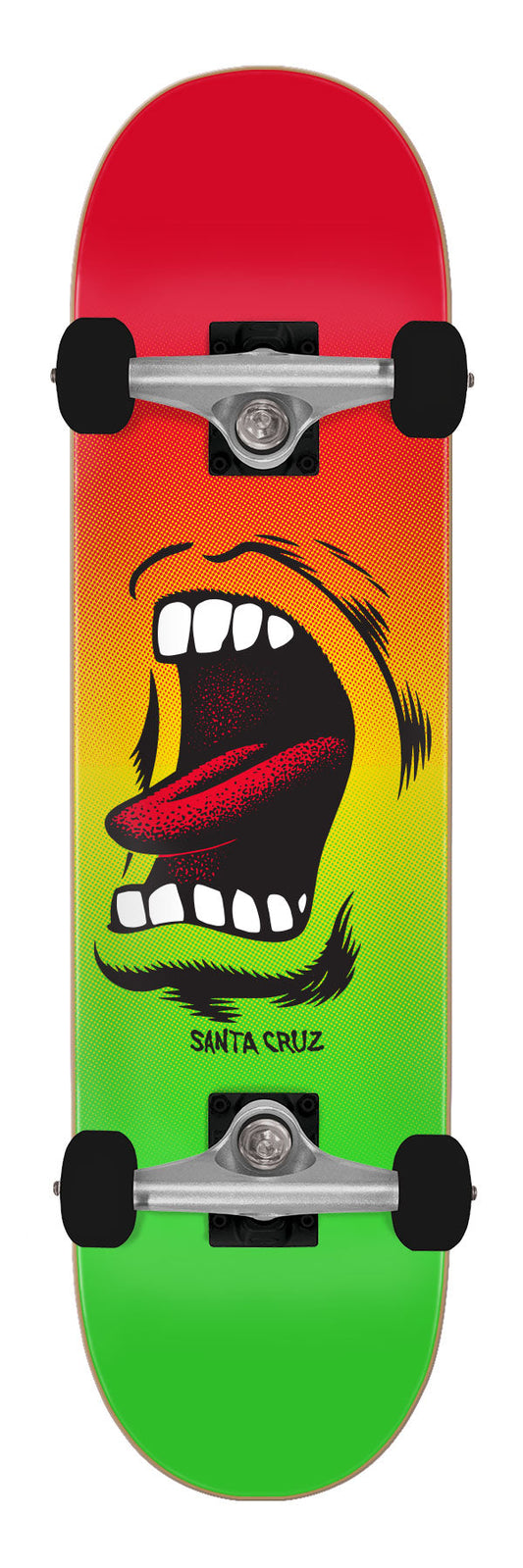 Santa Cruz Screaming Mouth Full Skateboard Complete - 8.0″