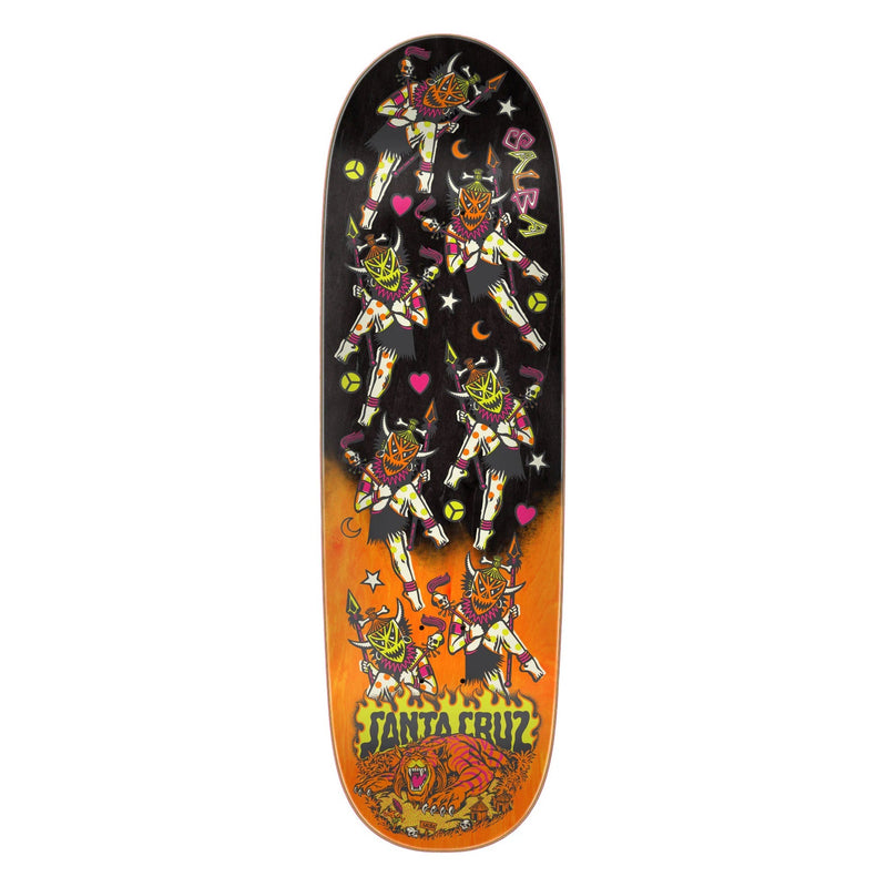 Santa Cruz Salba Firedance Santa Cruz Egg Skateboard Deck - 8.80″ - X747X