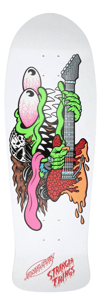 Santa Cruz x Stranger Things Meek Eddie Slasher Reveal Skateboard Deck - 10.1″ - X747X