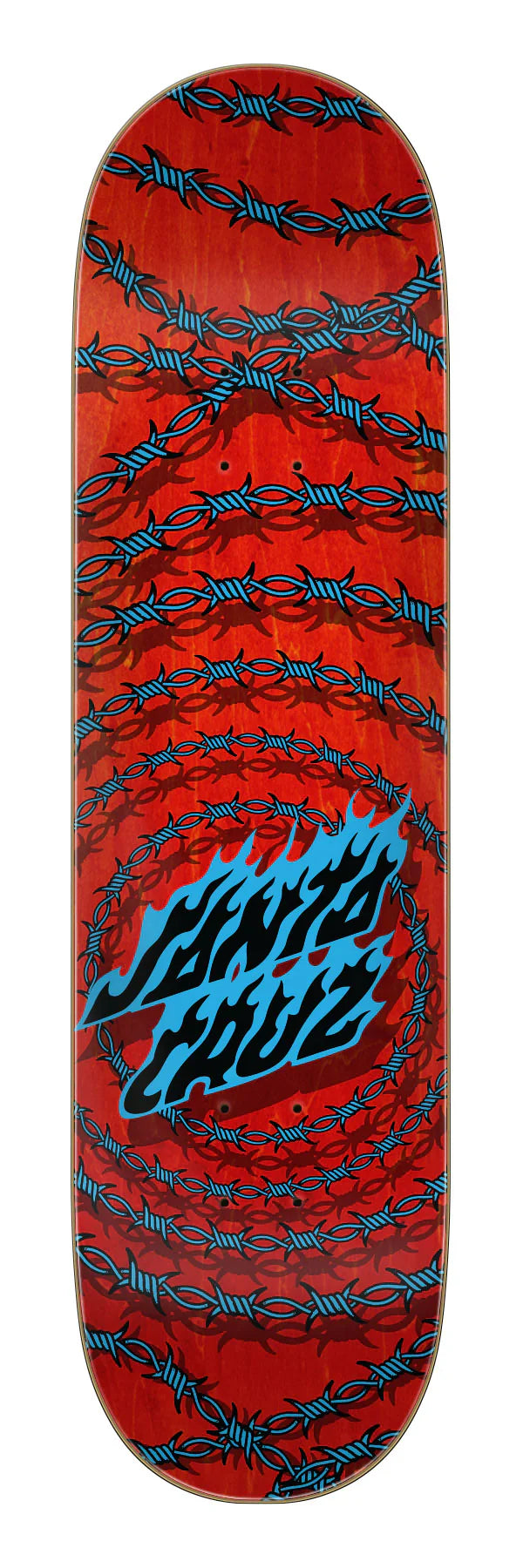 Santa Cruz Wired Flame Birch Skateboard Deck - 8.25" - X747X