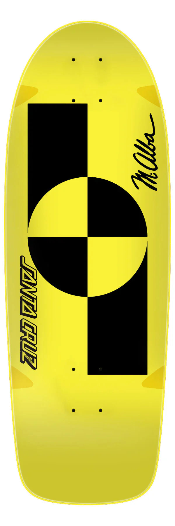 Santa Cruz Malba Crash Test Reissue Skateboard Deck - 10.03" - X747X