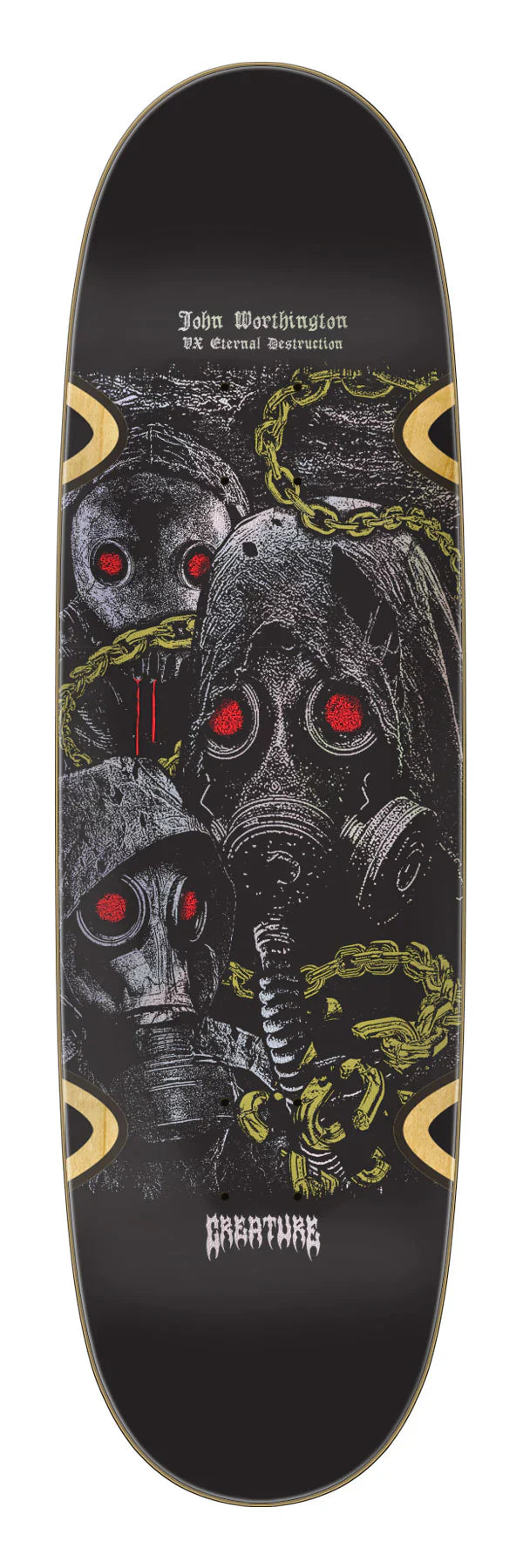 Creature John Worthington Mortem VX Skateboard Deck - 9.0" - X747X