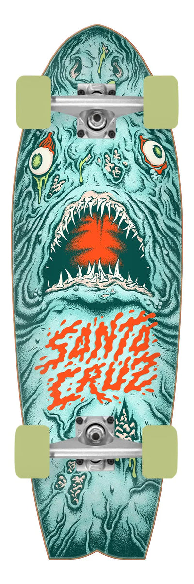 Santa Cruz Dead Shark Shark Cruiser Complete - 8.81" - X747X