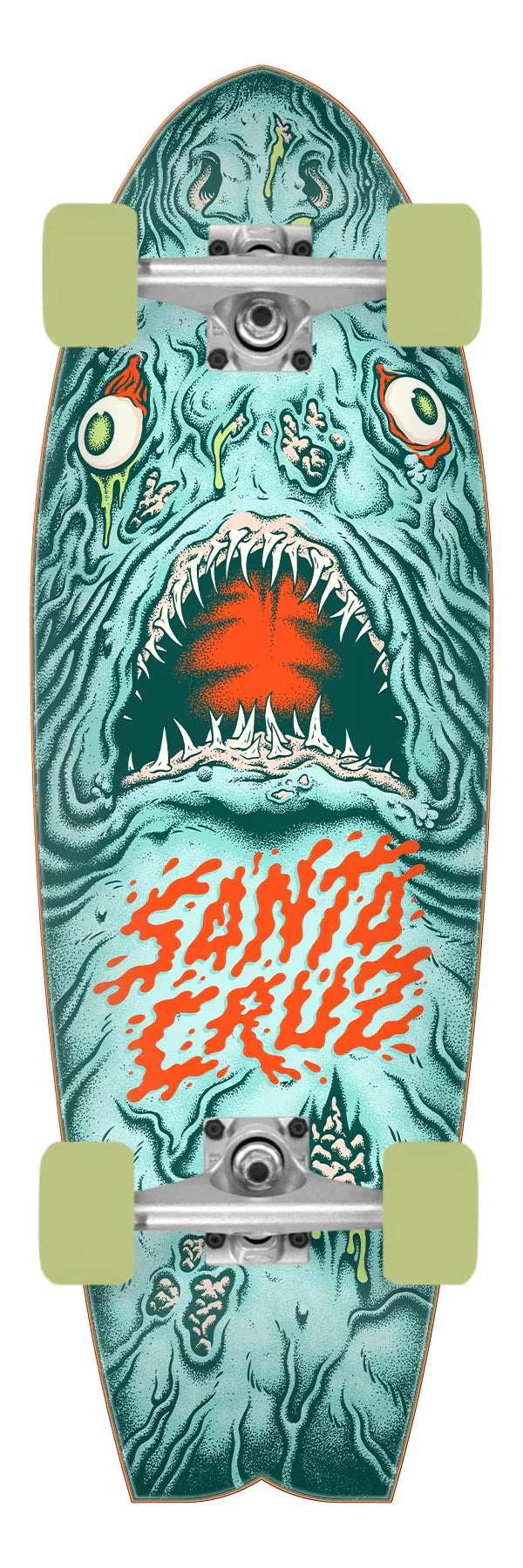 Santa Cruz Dead Shark Shark Cruiser Complete - 8.81" - X747X
