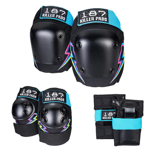 187 Killer Pads Six Pack Pad Set (Electric Bolt)