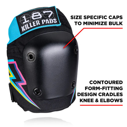 187 Killer Pads Six Pack Pad Set (Electric Bolt)
