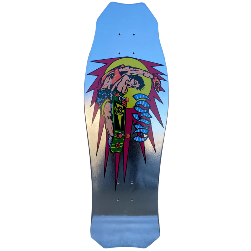 Hosoi Rocket Air 10.25"  LIMITED Silver Foil Skateboard Deck - X747X