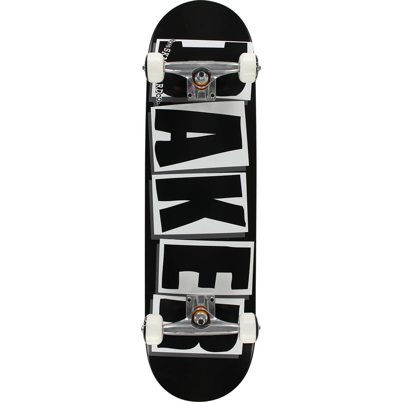 Baker Brand Logo Complete Skateboard - 8.25" Black/White - X747X