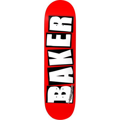 Baker Brand Logo Skateboard Deck - 8.6″ Red/White - X747X