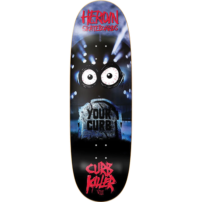 Heroin Curb Killer 8 Egg Skateboard Deck - 10″ - X747X