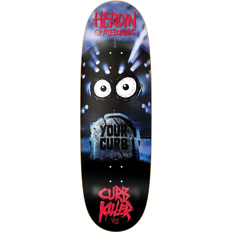 Heroin Curb Killer 8 Egg Skateboard Deck - 10″ - X747X