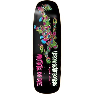 Heroin Pumpkin Spice Wide Boy Egg Skateboard Deck - 10.75″ - X747X