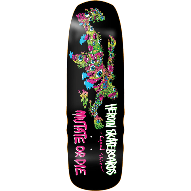 Heroin Pumpkin Spice Wide Boy Egg Skateboard Deck - 10.75″ - X747X