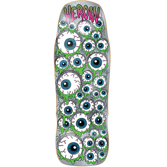 Heroin Holo Mutant Eyeballer Skateboard Deck - 10.25″