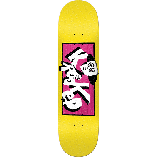 Krooked Incognito Embossed Skateboard Deck - 8.25″