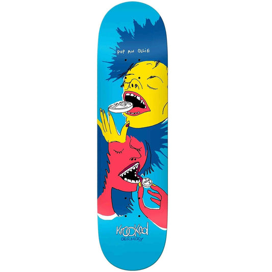 Krooked Cernicky Popped Skateboard Deck - 8.38″