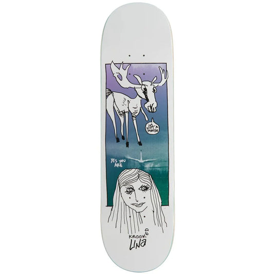 Krooked Una Farrar Debate Skateboard Deck - 8.25″ TF