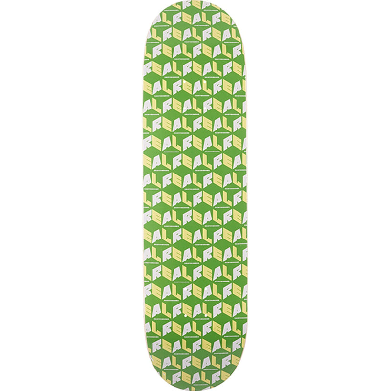 Real City Blocks PP Skateboard Deck - 8.5″ Green - X747X