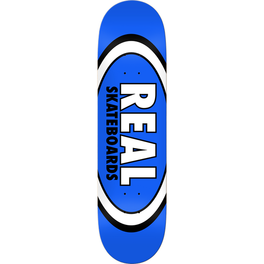 Real Classic Oval Skateboard Deck - 8.5″ Blue