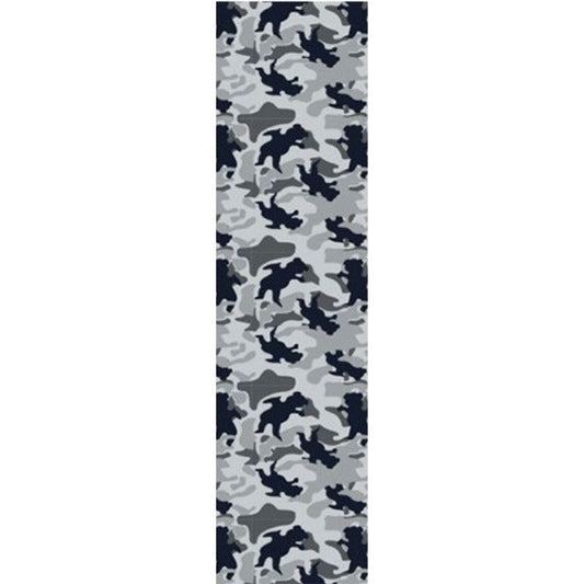 Grizzly OG Bear Warp Single Sheet Griptape - 9″x33″ Camo Grey