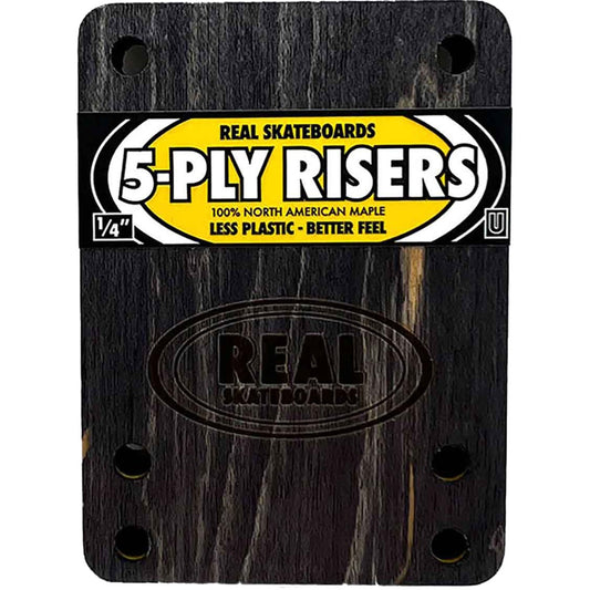 Real Wooden Risers Set 5Ply - 1/4" Universal (Set of 2)