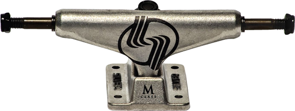 Silver M-Class Skateboard Trucks 8.0" - Raw (Set of 2)