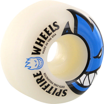 Spitfire Wheels Bighead 51mm 99a - White/Blue (Set of 4) - X747X