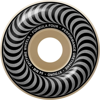 Spitfire Wheels F4 Classic 54mm 93a - Natural (Set of 4) - X747X