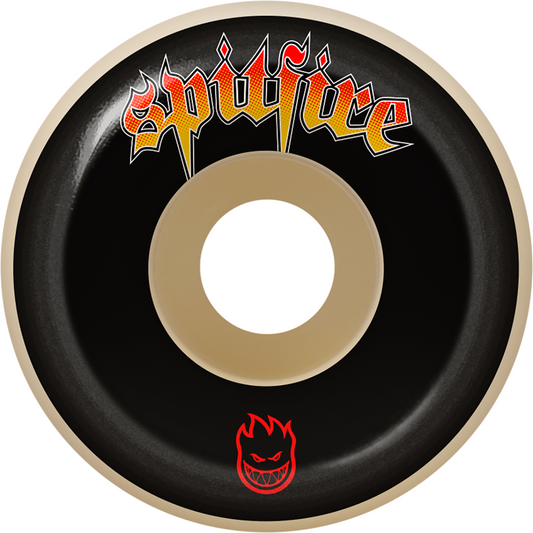 Spitfire Wheels F4 Conical Venom Script 52mm 99a - Natural (Set of 4)