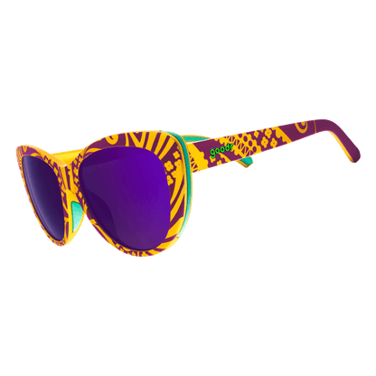"Don't Ask How I Got These" Mardi Gras Glam G Polarized Sunglasses - X747X