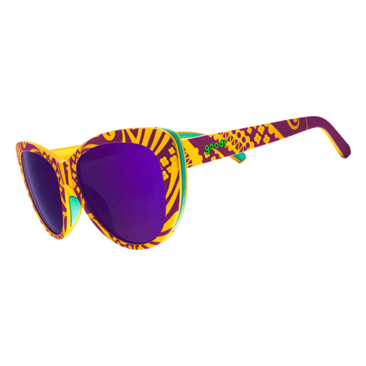 "Don't Ask How I Got These" Mardi Gras Glam G Polarized Sunglasses - X747X