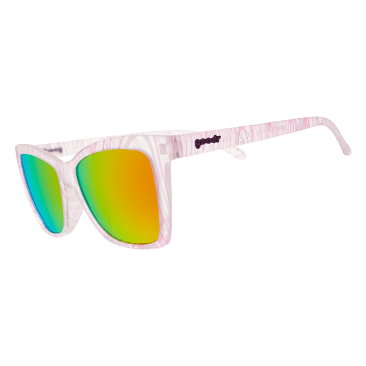 "Living In A Material Swirl" Polarized Pop G Sunglasses - X747X