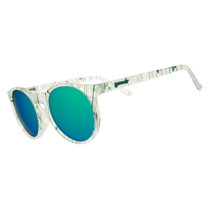"Marble Arts Master” Circle G Polarized Sunglasses - X747X