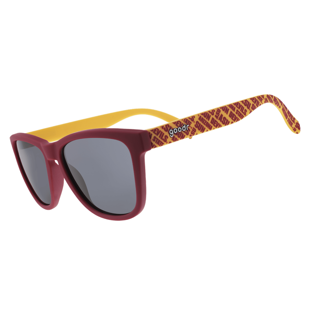 "Forks Up, Sunnies On” ASU Collegiate OG Polarized Sunglasses - X747X