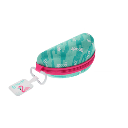 "Gnarliest Case Scenario” Wrap Sunglasses Case with Carabiner - X747X