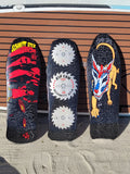 Schmitt Stix Chris Miller Dog Large LTD Crackle 10" Skateboard Deck