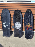 Schmitt Stix Joe Lopes BBQ LTD Crackle Black/White 10.125" Skateboard Deck - X747X