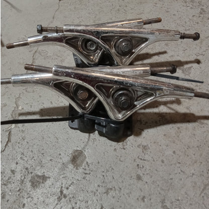 Bear Grizzly Floor Model Trucks 180mm 50° - Chrome (Pair) - X747X