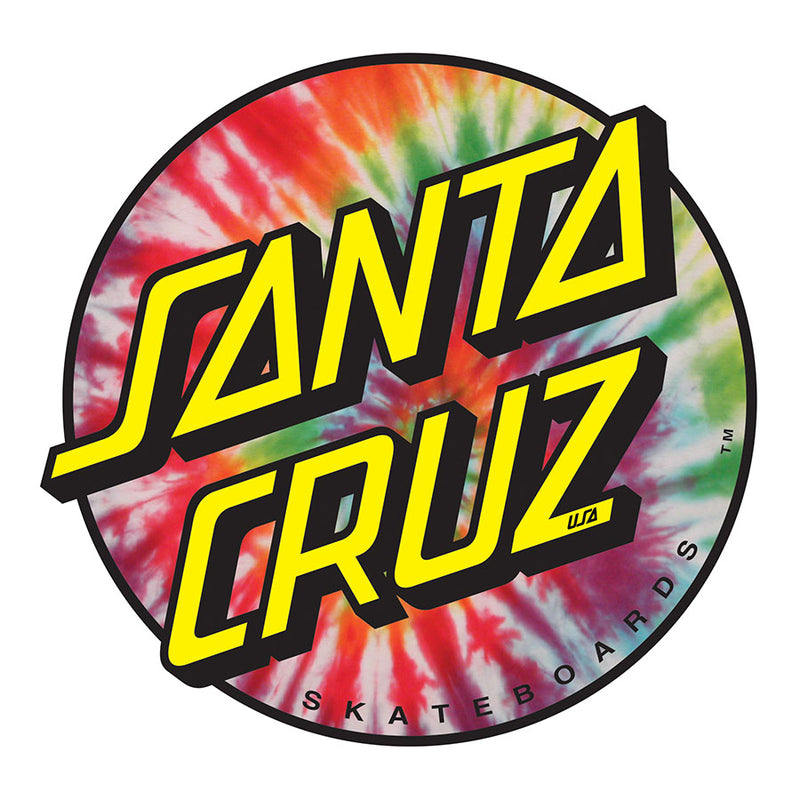 Santa Cruz Tie Dye Dot Sticker - X747X