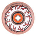 Slime Balls Pink Eyes Light Ups OG Slime Wheels 66mm 78a - Trans Pink (Set of 4) - X747X