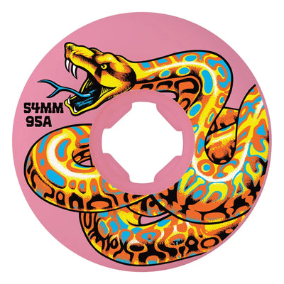 Slime Balls Jeff Kendall Snake Wheels 54mm 95a - Pink (Set of 4)