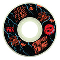 Slime Balls x Stranger Things Meek Slasher Eddie Light Ups Wheels 60mm 78a - Glow In The Dark (Set) - X747X