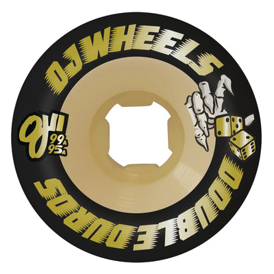OJ Wheels Double Duro Mini Combo 58mm 99a/95a - Black/Gum (Set of 4) - X747X