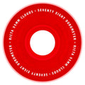 Ricta Clouds Wheels 55mm 78a - Red Glow In The Dark (Set) - X747X