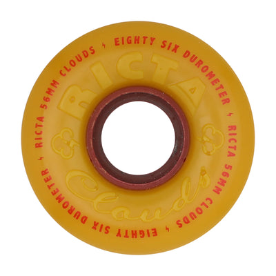Ricta Clouds Wheels 56mm 86a - Mustard (Set) - X747X
