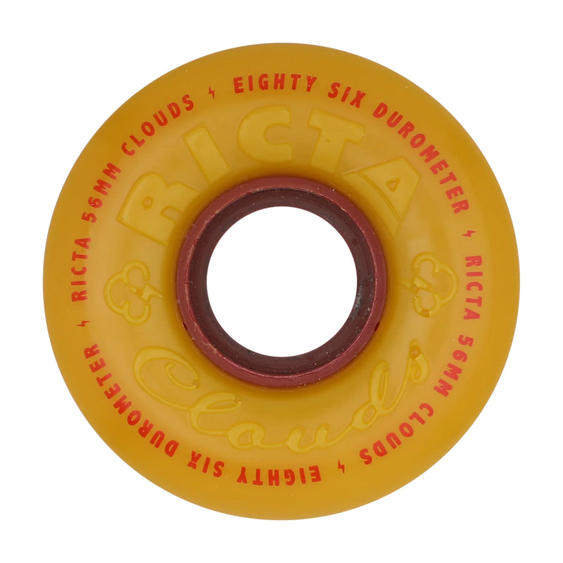 Ricta Clouds Wheels 56mm 86a - Mustard (Set) - X747X