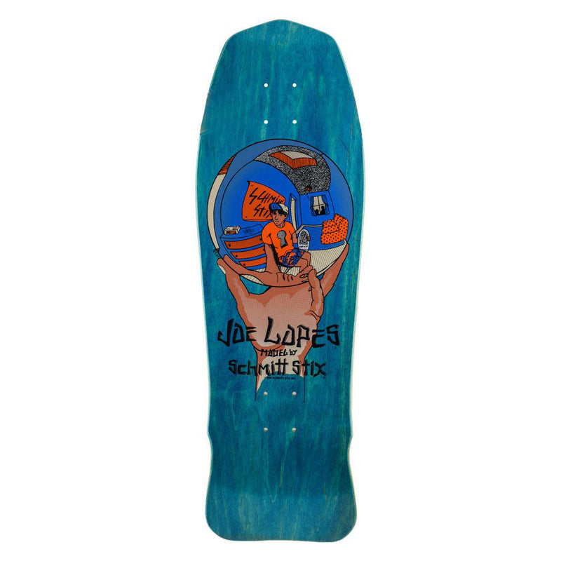 Schmitt Stix Joe Lopes Crystal Ball 10" Modern Concave Skateboard Deck - X747X