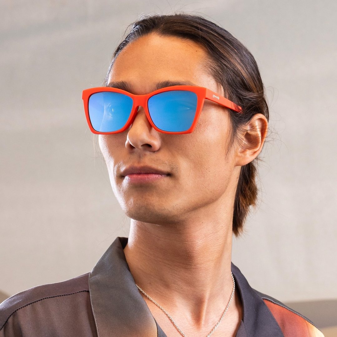 "Kisses Canvas, Sells It For Fortune" Polarized Pop G Sunglasses - X747X