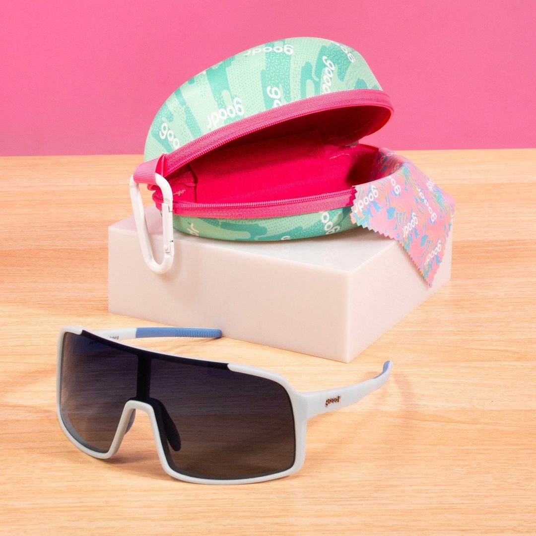 "Gnarliest Case Scenario” Wrap Sunglasses Case with Carabiner - X747X