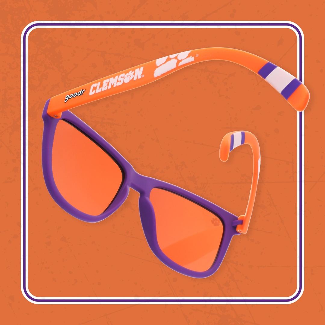 "Bought 'Em With $2 Bills" Clemson Collegiate OG Polarized Sunglasses - X747X